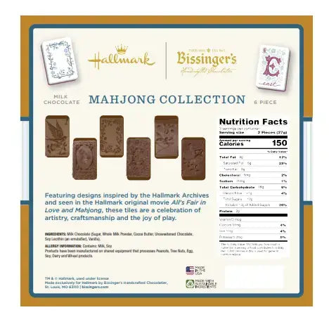 Bissinger's Milk Mahjong Collection 6 PC