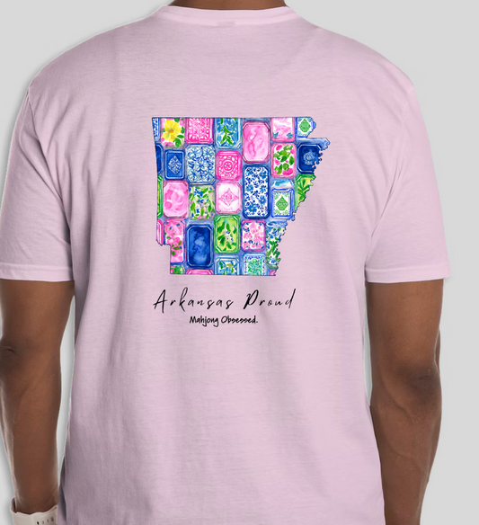 Short Sleeve Arkansas Mahjong T-Shirt