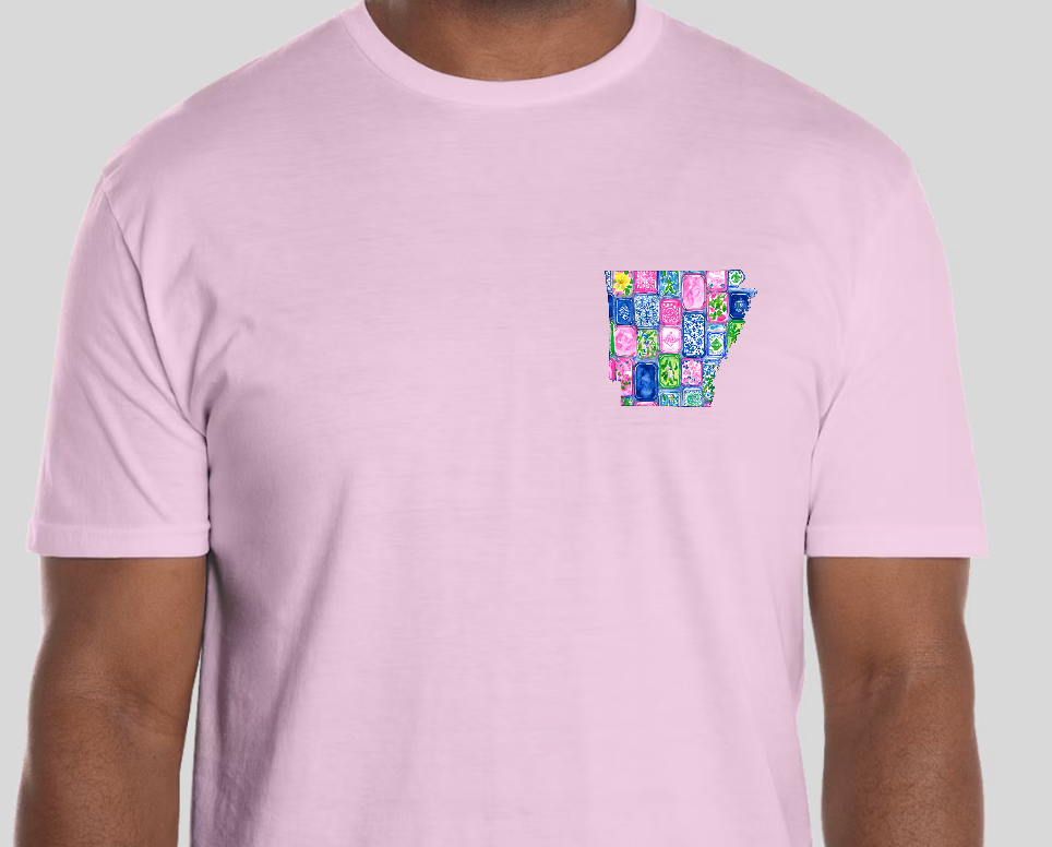 Short Sleeve Arkansas Mahjong T-Shirt
